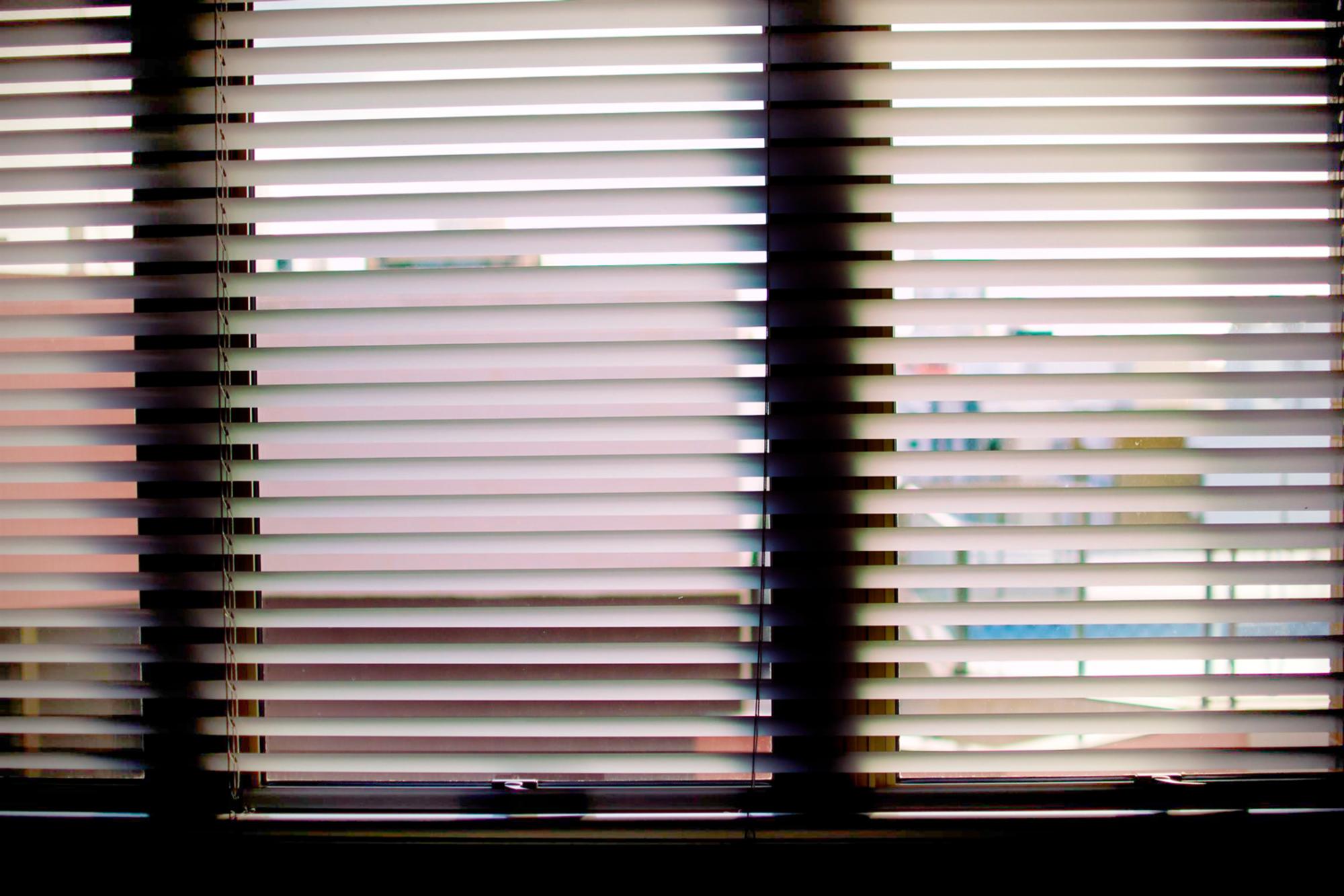 Confinamiento. Casa cerrada. Persinas.